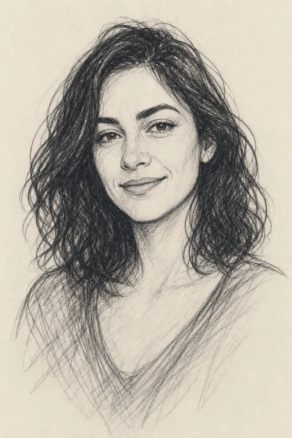 Venus Portrait — sketch example